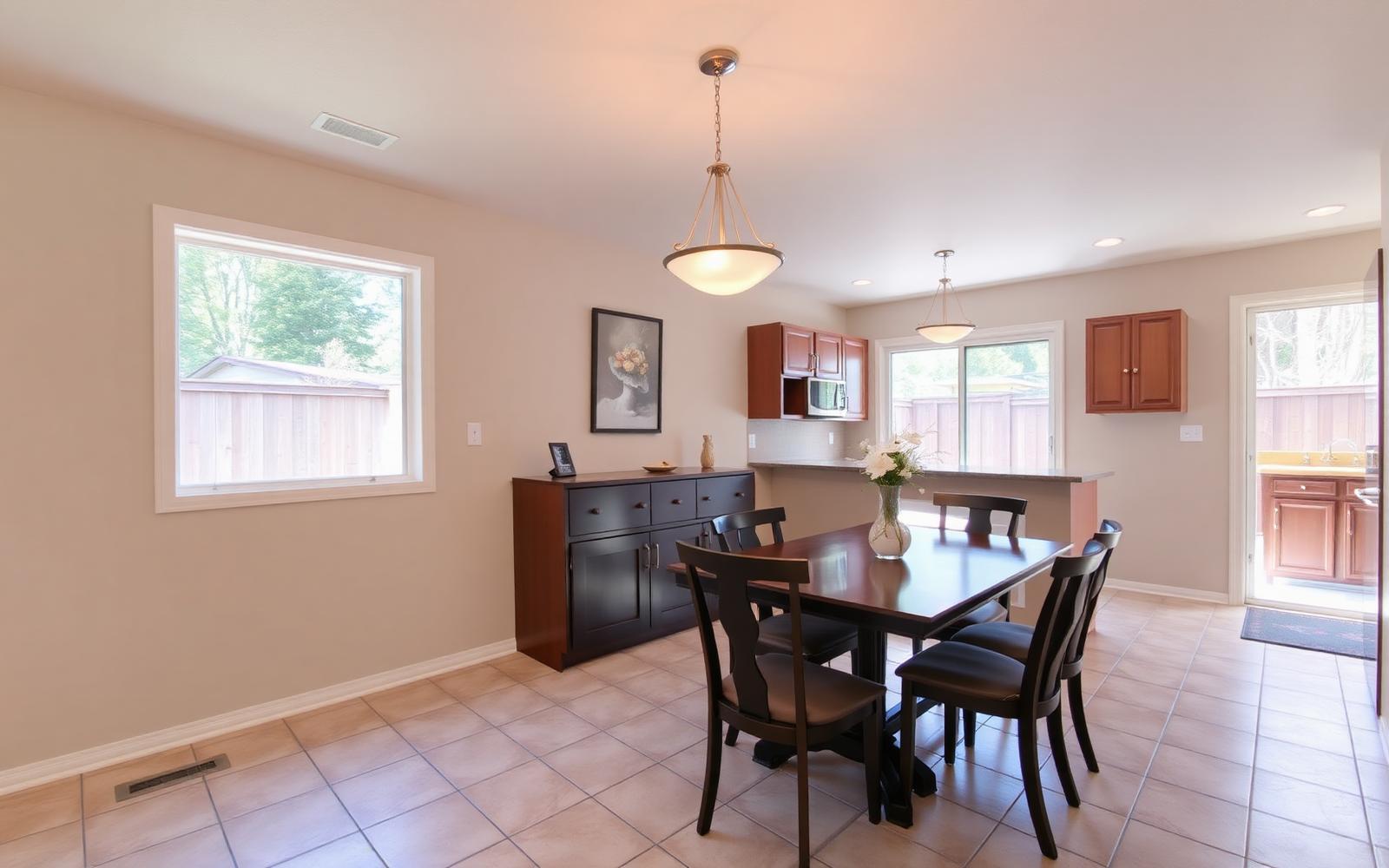 Oak Cliff Craftsman — Dining area